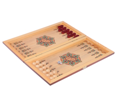 Нарды - шашки "Морские" средние 40*20*3,3