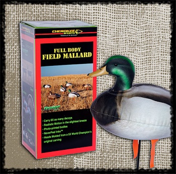 Чучело надувное, утка "Кряква" (6шт.)