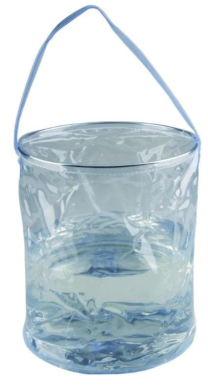 Ведро складное прозрачное 10л