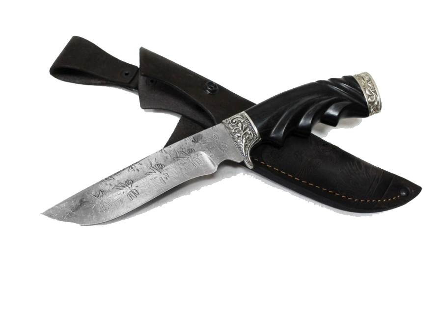 Нож Галеон дам.сталь литье резн. рукоятка