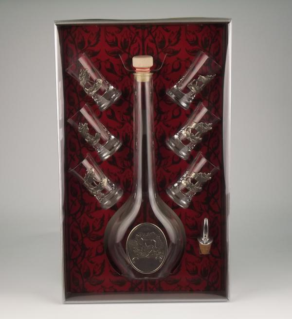 Набор д/водки 8 предметов "Hirsch"