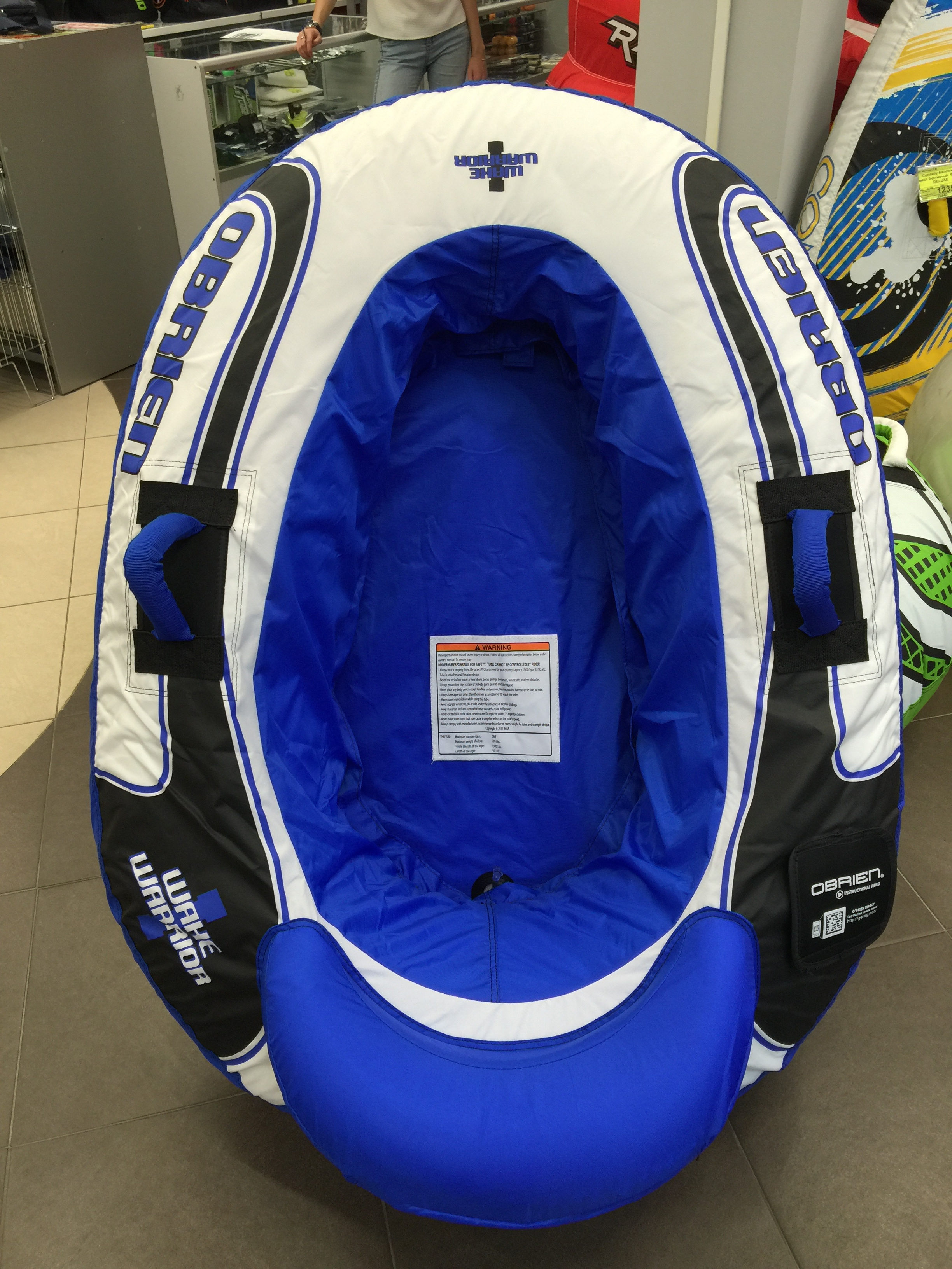 Баллон 1мест буксир-ый Wake Warrior