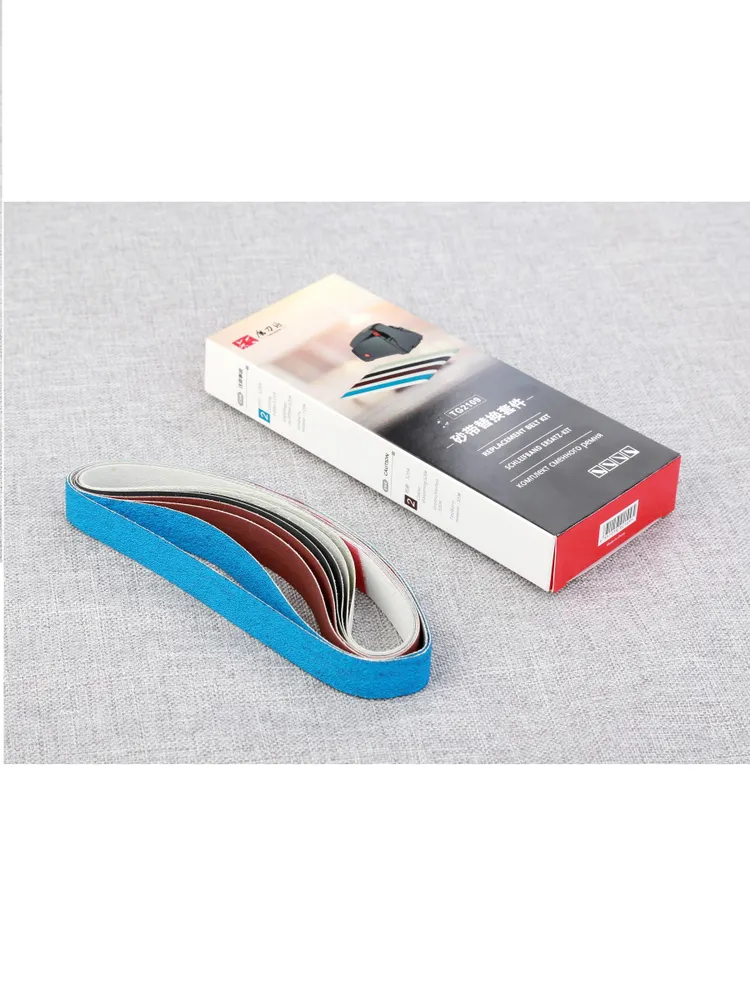 Абразив-ремень, сменный. TG2002 (8 ремней)