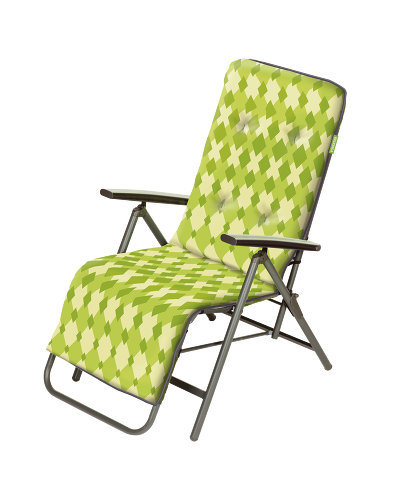 Шезлонг с 5-регул спинкой съемный чехол