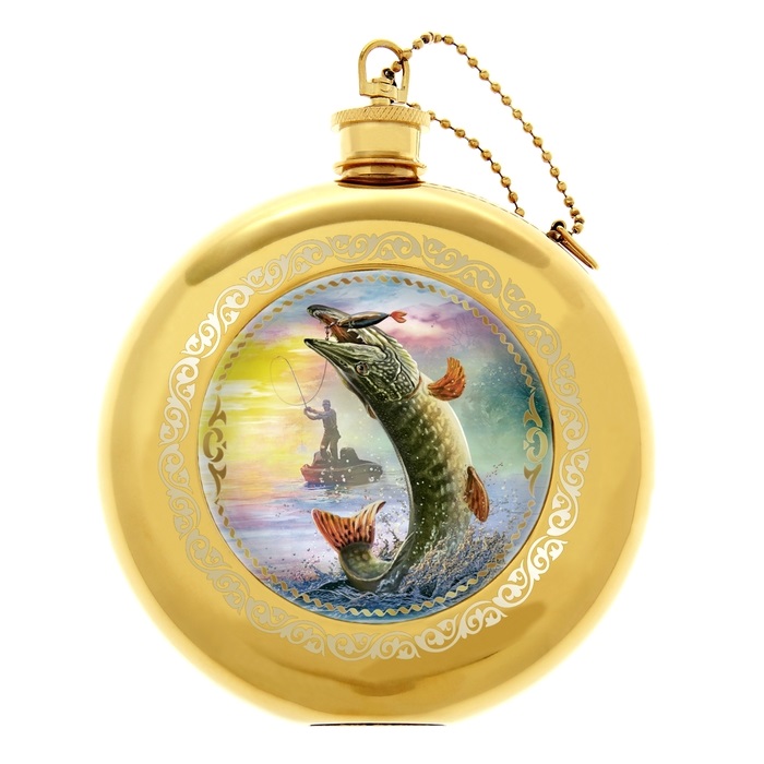 Фляжка "Рыбалка. Щука" 240мл