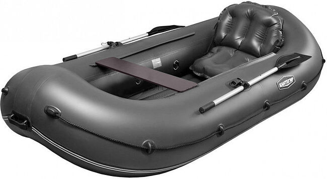 Лодка ПВХ "Кантегир-380", надувное дно, 3 местная