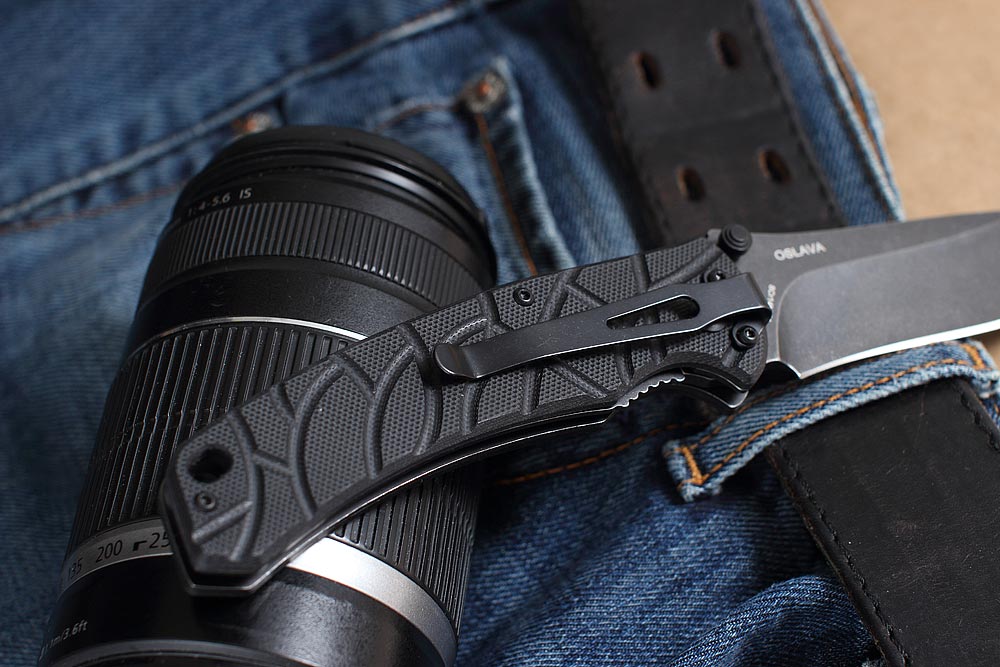 Нож складной "Oslava" (black S/W)