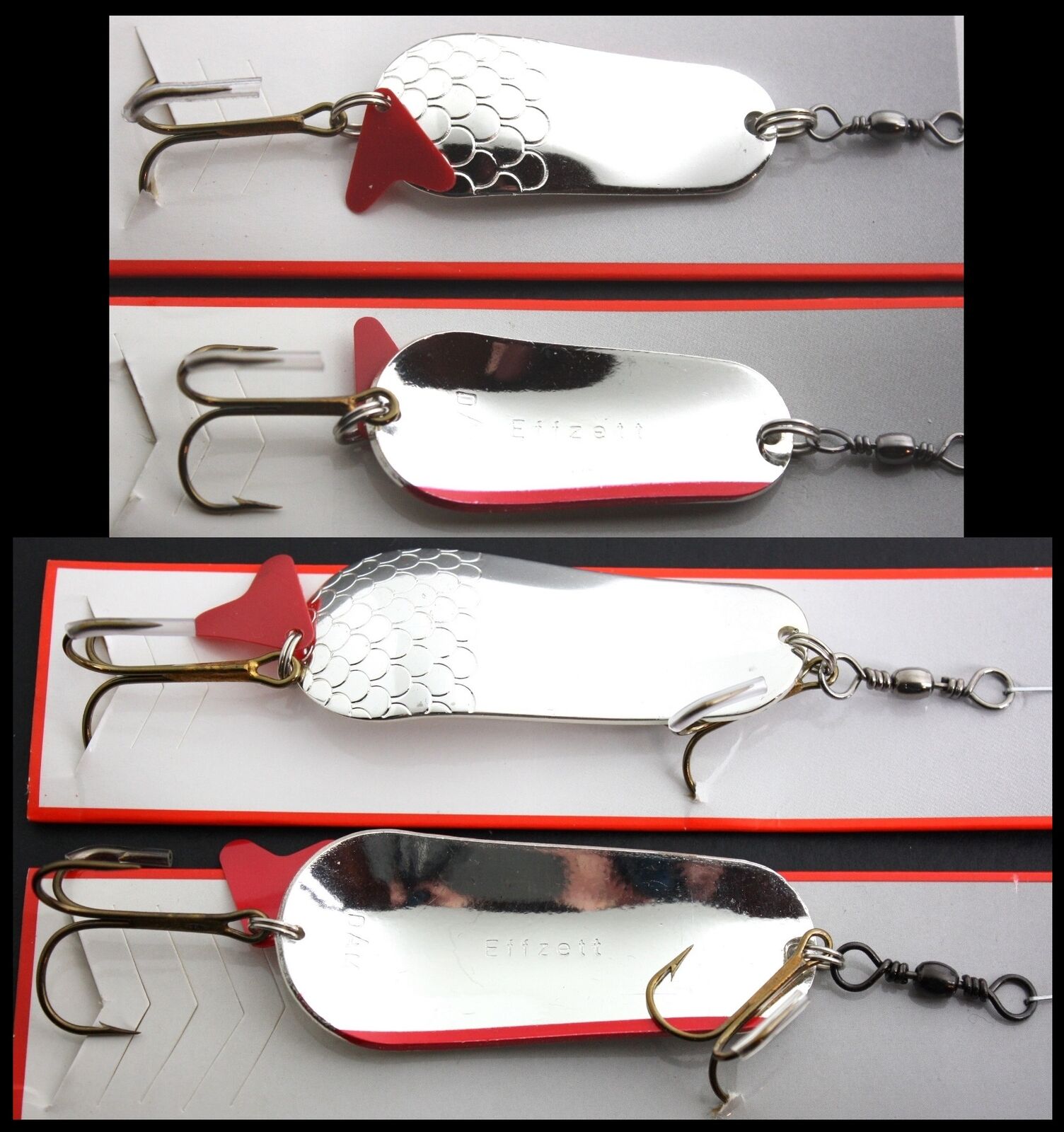 Блесна DAM Effzett Standart, 6г, 32мм, колеб, призма